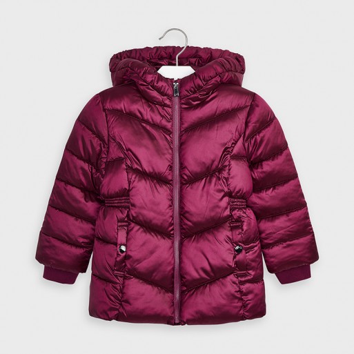 Veste doudoune cerise - MAYORAL |  Jojo&Co : Vêtements enfants - Antibes