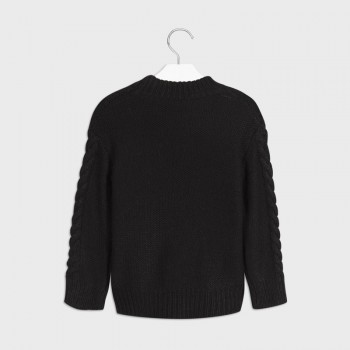 Pull tricot noir - MAYORAL | Jojo&Co : Vêtements enfants - Antibes