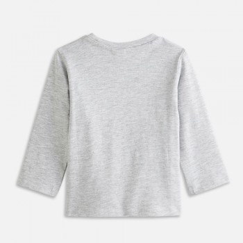 Tee shirt gris bébé garçon| Jojo&Co : Vêtements enfants - Antibes