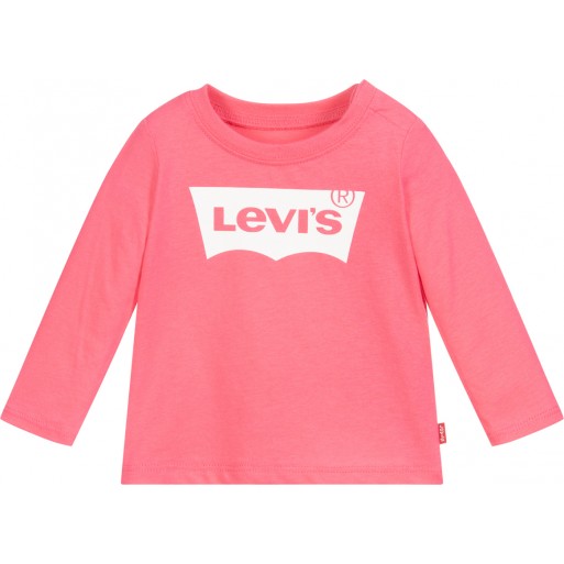 Tee Shirt  camélia rose - LEVIS |   Jojo&Co : Vêtements enfants - Antibes