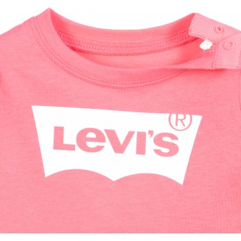 Tee Shirt  camélia rose - LEVIS |   Jojo&Co : Vêtements enfants - Antibes