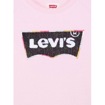 Sweatshirt  rose - LEVIS |  Jojo&Co : Vêtements enfants - Antibes