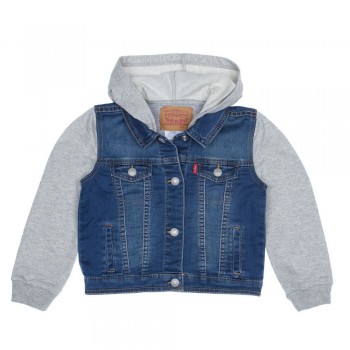 Veste jean à capuche bébé - LEVIS |   Jojo&Co : Vêtements enfants - Antibes