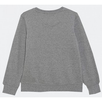Sweatshirt  gris col rond LEVIS |  Jojo&Co : Vêtements enfants - Antibes