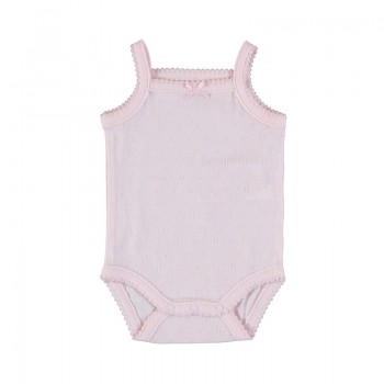 Body bretelles rose - MAYORAL | Jojo&Co : Vêtements enfants - Antibes