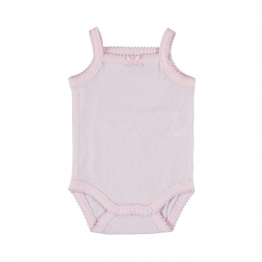 Body bretelles rose - MAYORAL | Jojo&Co : Vêtements enfants - Antibes