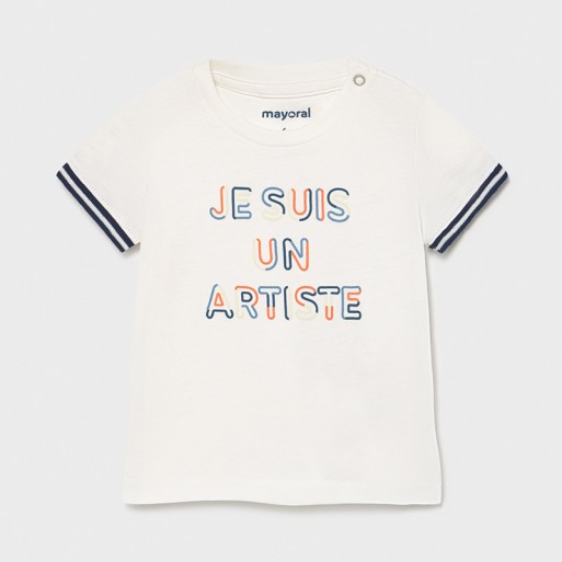 tee shirt écofriends bébé garçon artiste - MAYORAL | Boutique Jojo&Co