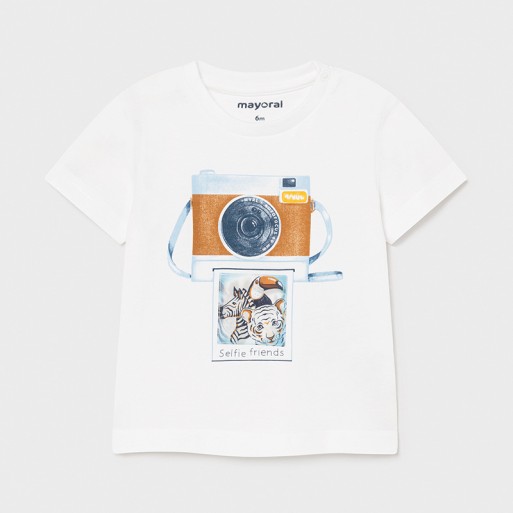 tee shirt bébé garçon safari photo - MAYORAL | Boutique Jojo&Co