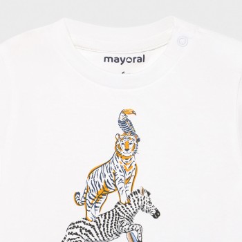 tee shirt bébé garçon safari jeep- MAYORAL | Boutique Jojo&Co