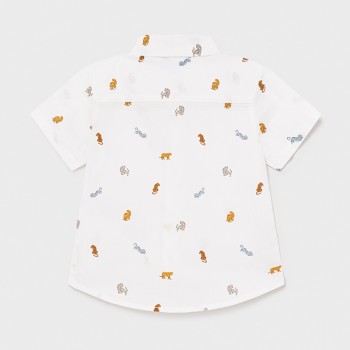 Chemise manches courtes bébé garçon tigres - MAYORAL | Boutique Jojo&Co
