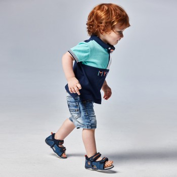 Short jean délavé bébé garçon - MAYORAL | Boutique Jojo&Co
