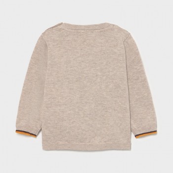 Pull beige tigre bébé garçon - MAYORAL | Boutique Jojo&Co