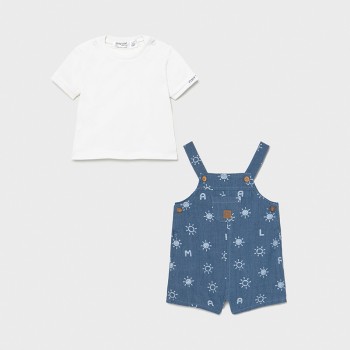 Ensemble salopette soleils bébé garçon - MAYORAL | Boutique Jojo&Co