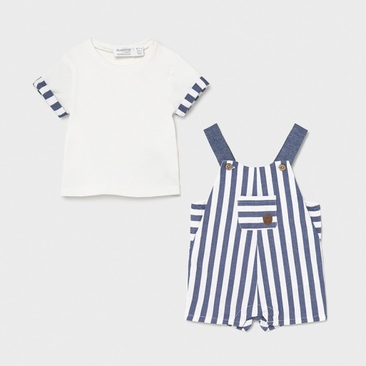 Ensemble salopette tee shirt bébé garçon - MAYORAL | Boutique Jojo&Co