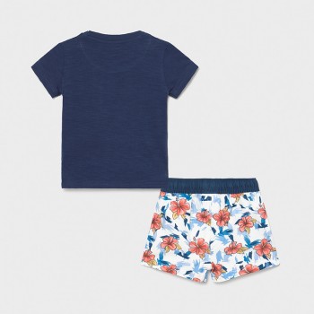 Ensemble tee shirt et boxer bébé garçon - MAYORAL | Boutique Jojo&Co