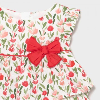 Robe fleurs BB fille - MAYORAL | Jojo&Co : Vêtements enfants - Antibes