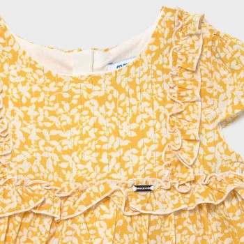 Robe fleurs BB fille - MAYORAL | Jojo&Co : Vêtements enfants - Antibes