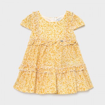 Robe fleurs BB fille - MAYORAL | Jojo&Co : Vêtements enfants - Antibes