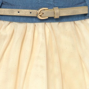 Robe jean tutu bébé fille - MAYORAL |Boutique  Jojo&Co