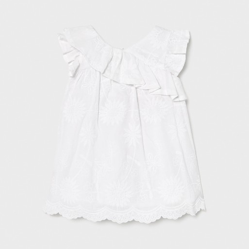 Robe brodée fille - MAYORAL | Jojo&Co : Vêtements enfants - Antibes Robe brodée fille - MAYORAL | Jojo&Co : Vêtements enfants - Antibes