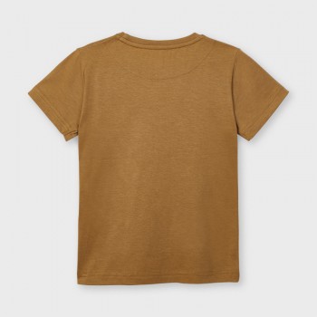 Tee shirt ecofriends sable garçon - MAYORAL | Boutique Jojo&Co