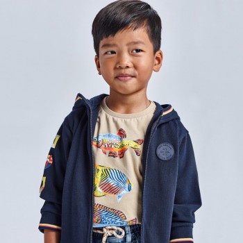 Tee shirt sésame poissons garçon - MAYORAL | Boutique Jojo&Co