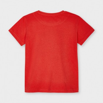 Tee shirt rouge moto garçon - MAYORAL | Boutique Jojo&Co