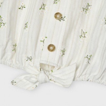Tunique courte fleurettes fillette - MAYORAL | Boutique Jojo&Co