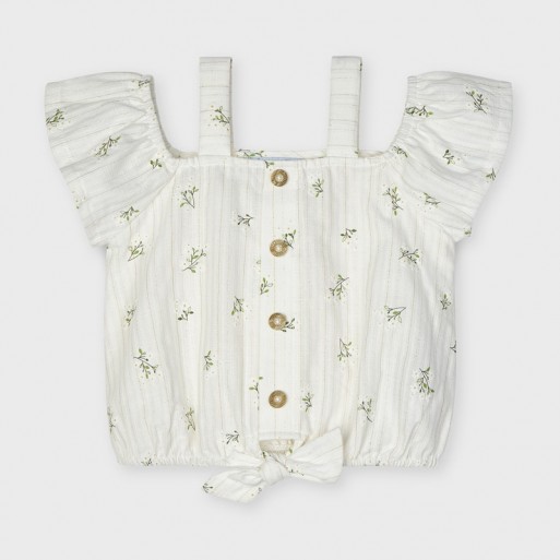 Tunique courte fleurettes fillette - MAYORAL | Boutique Jojo&Co Tunique courte fleurettes fillette - MAYORAL | Boutique Jojo&Co