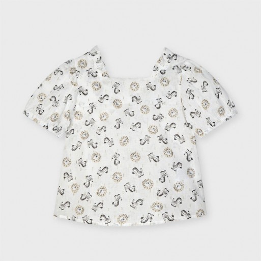 Tunique coton plumetis zèbres fillette - MAYORAL | Boutique Jojo&Co Tunique coton plumetis zèbres fillette - MAYORAL | Boutique Jojo&Co