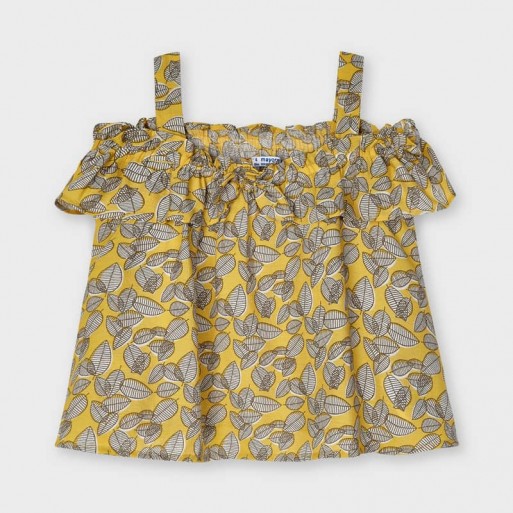 Tunique ethnique imprimé feuille fillette - MAYORAL | Boutique Jojo&Co Tunique ethnique imprimé feuille fillette - MAYORAL | Boutique Jojo&Co