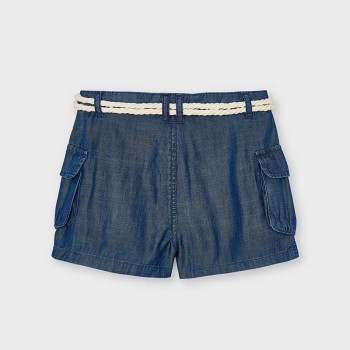 Short lyocell jean fluide fillette - MAYORAL | Boutique Jojo&Co