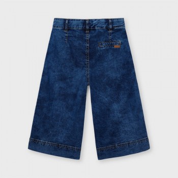 Pantalon culotte jean fillette - MAYORAL | Boutique Jojo&Co