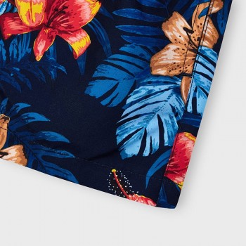 Boxer de bain fleurs hibiscus garçon - MAYORAL | Boutique Jojo&Co