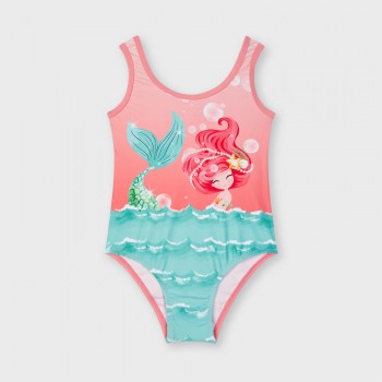 Maillot 1 pièce Sirène fillette - MAYORAL | Boutique Jojo&Co