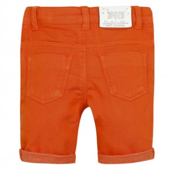 Bermuda Denim Orange - 3 POMMES | Boutique Jojo&Co