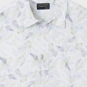 Chemise manches courtes garçon junior - MAYORAL | Boutique Jojo&Co