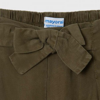 Pantalon kaki fille - MAYORAL | Jojo&Co : Vêtements enfants - Antibes