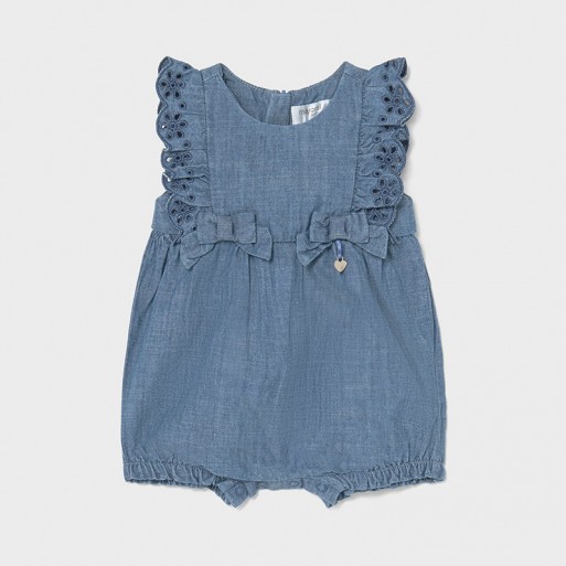 Barboteuse jean BB fille - MAYORAL | Boutique Jojo&Co Barboteuse jean BB fille - MAYORAL | Boutique Jojo&Co