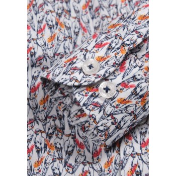 Chemise perroquets JANDJOY  |  Jojo&Co : Vêtements enfants - Antibes