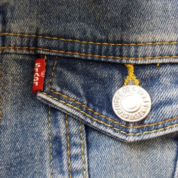 Veste Jean fille LEVIS |  Jojo&Co : Vêtements enfants - Antibes