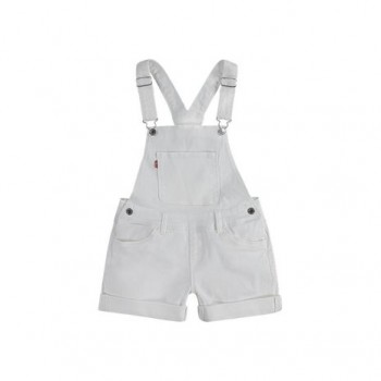 Combishort  blanche LEVIS |  Jojo&Co : Vêtements enfants - Antibes