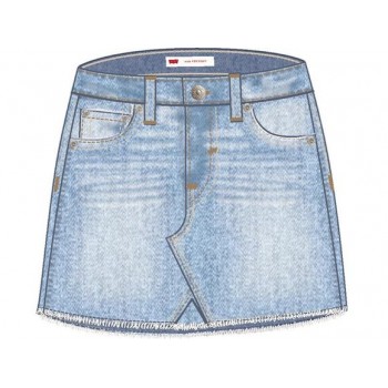 Jupe en jean LEVIS |  Jojo&Co : Vêtements enfants - Antibes