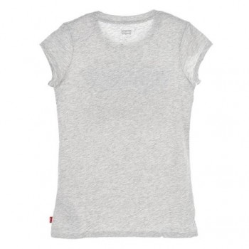 Tee shirt gris filles LEVIS |  Jojo&Co : Vêtements enfants - Antibes