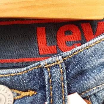 Bermuda en jean LEVIS |  Jojo&Co : Vêtements enfants - Antibes