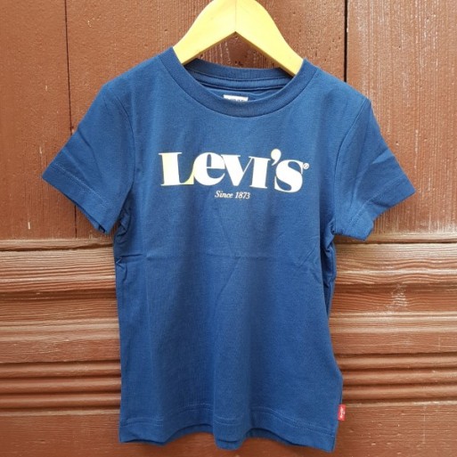 Tee Shirt Bleu LEVIS |  Jojo&Co : Vêtements enfants - Antibes