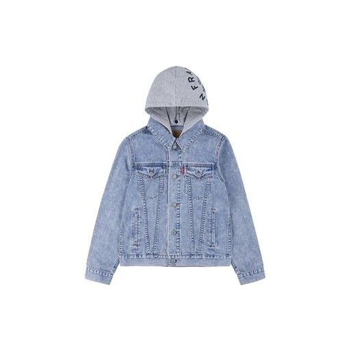 Veste Jean à capuche LEVIS |  Jojo&Co : Vêtements enfants - Antibes