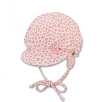 Casquette souple bébé fille coeurs - STERNTALER | Boutique Jojo&Co