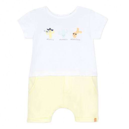 Combicourt Jaune à Cactus - 3 POMMES | Boutique Jojo&Co Combicourt Jaune à Cactus - 3 POMMES | Boutique Jojo&Co
