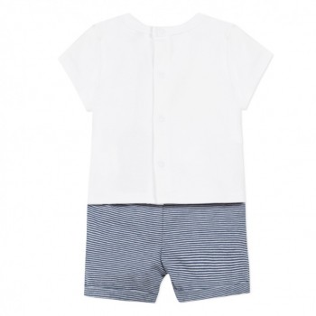 Ensemble Court Bleu Navy - 3 POMMES | Boutique Jojo&Co